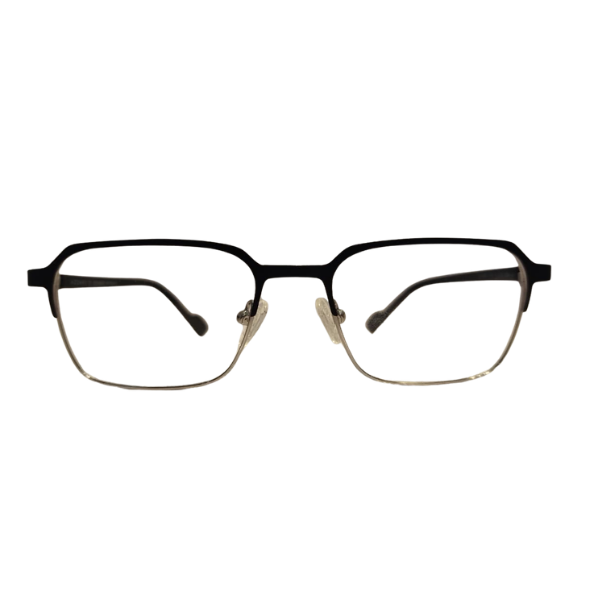 Azzaro Black Metal Square Frame