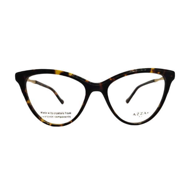 Azzaro Havana Cat-Eye Frame
