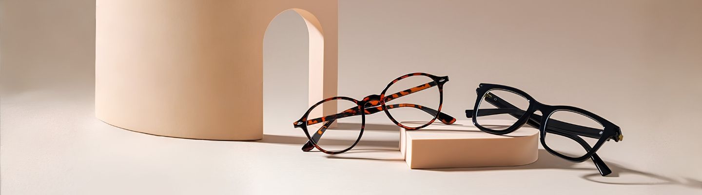 Kids Flexible Round Glasses