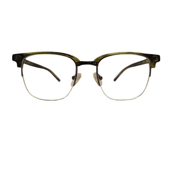 Guy Laroche Olive Half-Rim Frame