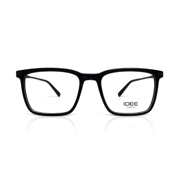 IDEE Black Rectangle Eyeglasses