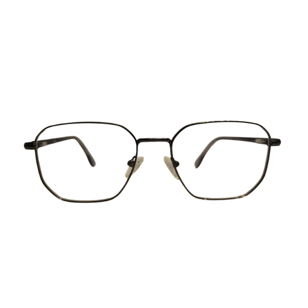 IRIS Gunmetal Geometric Frame