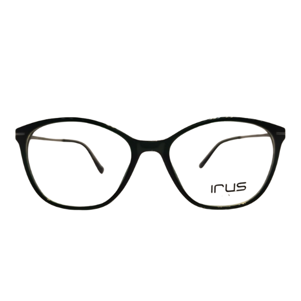 IRIS Black Round Frame
