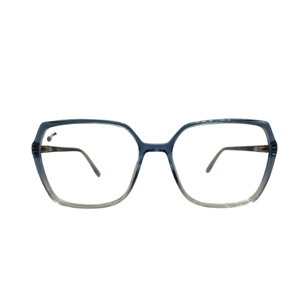 NOVA Blue Gradient Oversized Eyeglasses