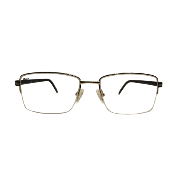 NOVA Gold Half-Rim Metal Eyeglasses
