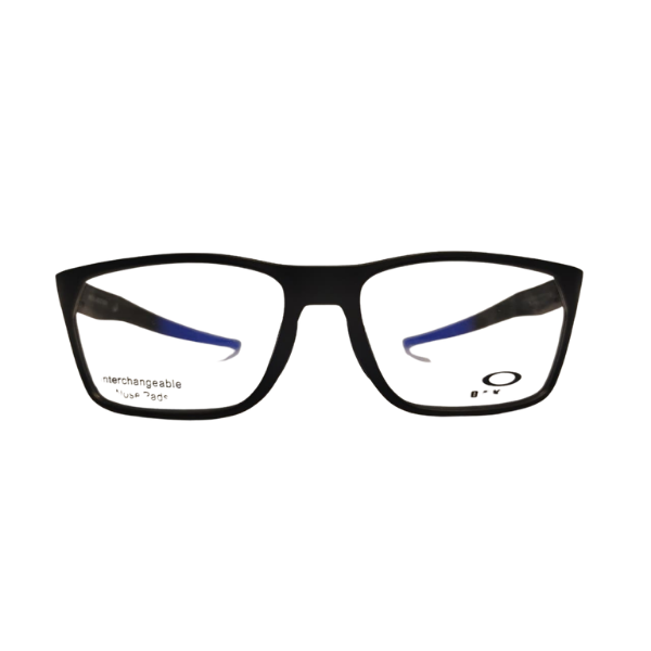 Oakley Blue-Accent Rectangle Frame