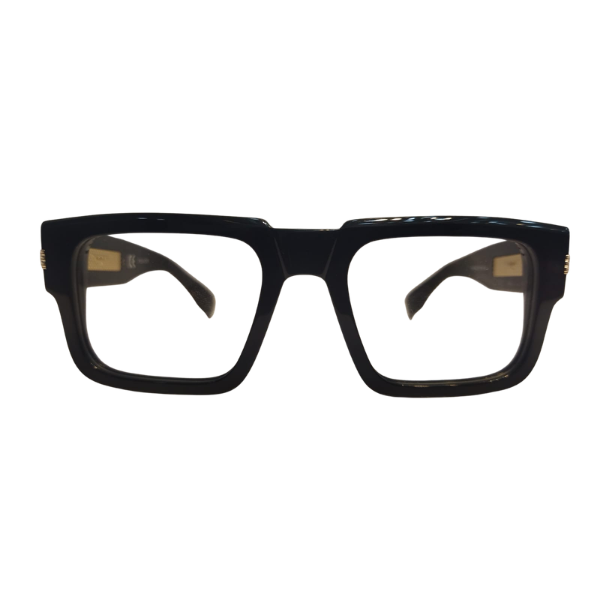 Police Black Bold Square Frame