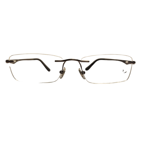 Ray-Ban Silver Rimless Frame