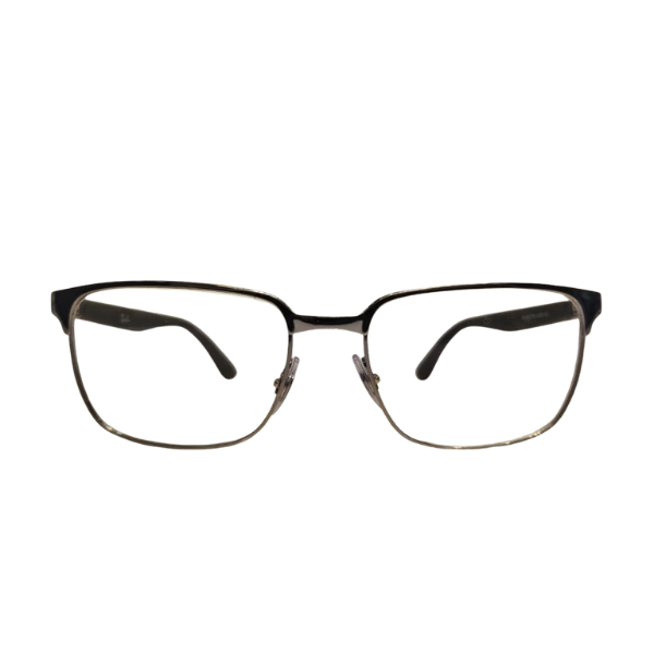 Ray-Ban Bronze Metal Rectangle Frame