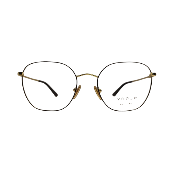 Vogue Gold Round Metal Frame
