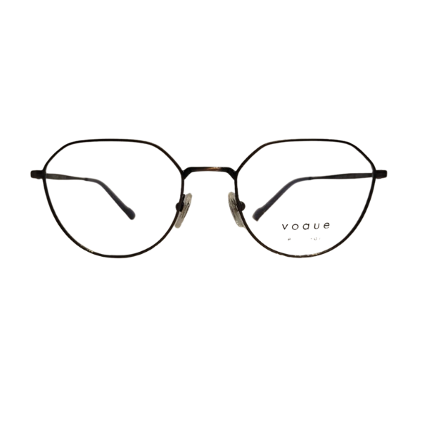 Vogue Black Round Metal Frame